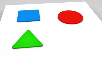 Storyboard creation sequential panels with graphic elements entering frame.