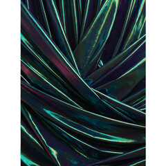 Abstract Iridescent Fabric Texture in Teal Purple and Blue Colors