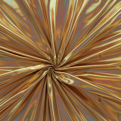 Abstract Iridescent Golden Texture Background for Design and Art