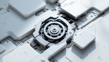 Abstract Mechanical Gear System