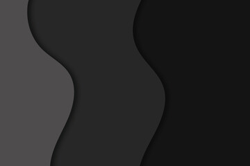 PAPER STYLE WAVY BACKGROUND Abstract Layered Wavy Lines