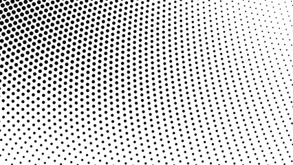 Black and White Halftone Abstract Background for Modern Digital Graphic Design and Creative Visual Artwork
