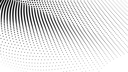 Black and White Halftone Abstract Background for Modern Digital Graphic Design and Creative Visual Artwork
