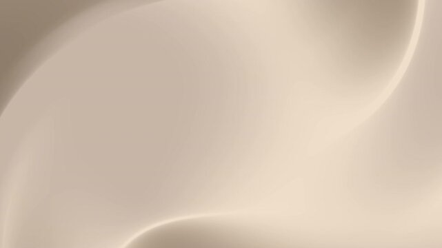 Soft curved abstract background in neutral beige and brown colors. Suitable for blog headers, social media posts, website backgrounds, and print designs.