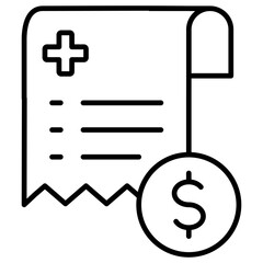 Billing Outline Icon