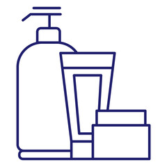 Vector graphic. Editable stroke size. Icons in flat, contour, outline, thin and linear design. Spa treatments. Simple isolated icon. Concept illustration. Sign, symbol, element. Eps 10. 