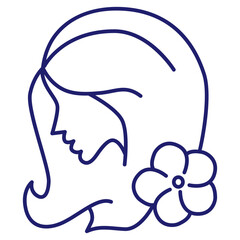 Vector graphic. Editable stroke size. Icons in flat, contour, outline, thin and linear design. Spa treatments. Simple isolated icon. Concept illustration. Sign, symbol, element. Eps 10. 