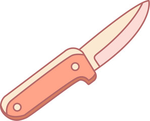 knife isolated on white