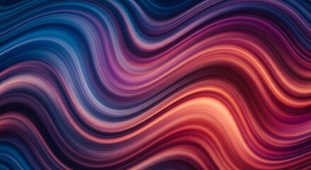 Fototapeta premium Vibrant Swirling Abstract Background with Red Blue and Purple Hues.