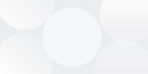 Abstract white glowing geometric lines on gray background. Modern shiny blue circle lines pattern. Futuristic technology concept modern simple art