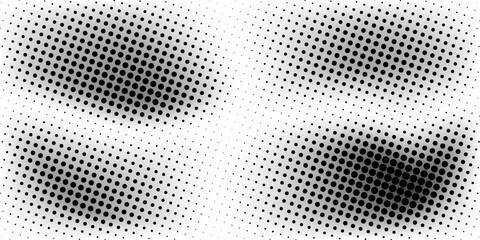 Dot pattern seamless background. Polka dot pattern template Monochrome dotted texture modern seamless modern art