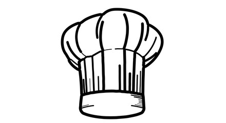 Chefs hat, a symbol of culinary expertise and gastronomic excellence in cooking