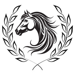 Horse Head Vector, Svg Cut File
