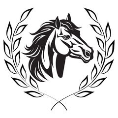 Horse Head Vector, Svg Cut File