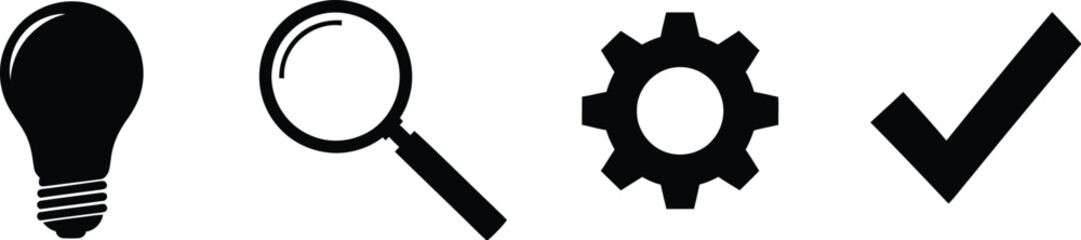 Three glowing orbs of light in abstract darkness dynamic energy abstract light orb visuals silhouette