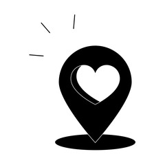 Icon for invitations wedding party married couples ring doodle vector illustrations line art simple