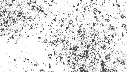 Grunge wall abstract background distressed black and white cracked surface texture. Messy stucco wall texture background black and white grunge distressed surface vector. 