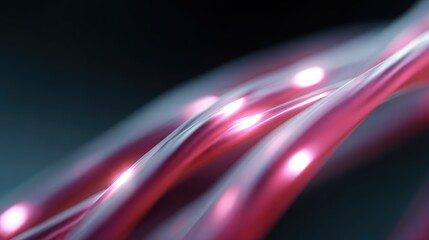 Futuristic design of creative innovation, glowing lines, digital abstract art