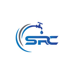 Simple initial SRC plumbing logo
