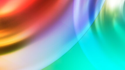 Obraz premium Abstract Colorful 3D Shapes on Gradient Backgrounds - Modern Digital Art for Creative Design Projects