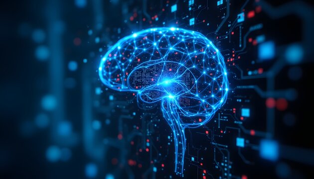 A cutting edge AI assistant brain processor equipped with LLM technology, big data analysis capabilities, and advanced machine learning algorithms, designed to provide comprehensive business support