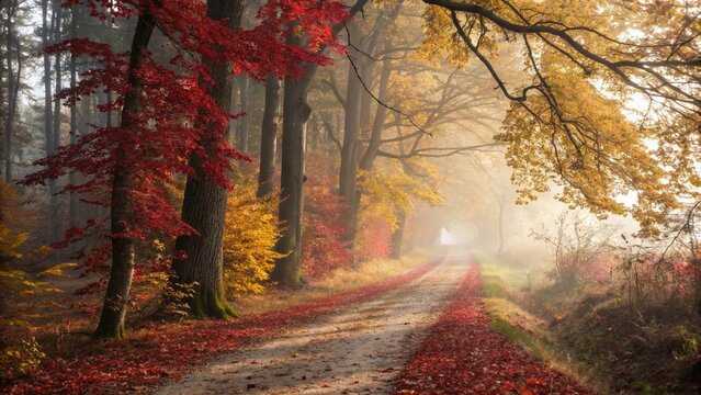 autumn in the forest