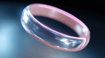 smart wearable technology, holographic notifications floating, futuristic neon wearable devices concept