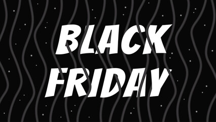 Fototapeta premium Black Friday Sale Modern Poster Design perfect for sale promotions, shopping events, digital ads, banners, flyers, and store campaigns. 