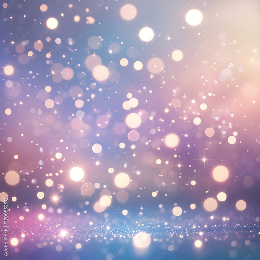 Wall mural abstract background with bokeh