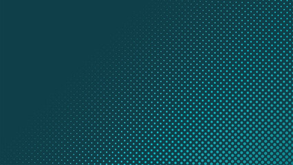 Teal Blue Halftone Abstract Background for Modern Digital Design Poster Wallpaper and Creative Artwork