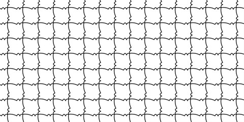 Abstract Organic Tessellation Vector Pattern. Seamless Interlocking Amoeba Shapes. A simple pattern perfect as a subtle background for branding. An elegant print for stationery. Modern textile design.