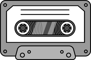 cassette vhs vector 