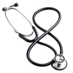 Professional Medical Stethoscope for Healthcare Professionals on transparent background