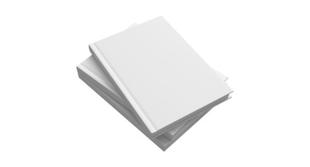 Stylish Open Book Mockup - Customizable Hardcover Journal Template with Blank Pages, Modern Stationery Design for Branding and Creative Use, Ideal for Commercial Use Vector Graphic