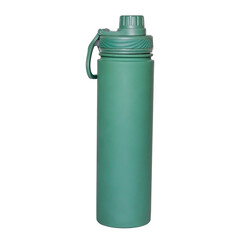 water thermos on a white background