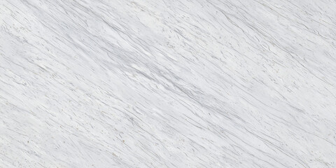 Obraz premium Classic white Carrara marble texture with delicate, linear gray veining and a polished surface. Ideal for luxury kitchen countertops, modern backsplashes, or bathroom floors.