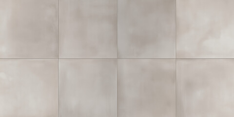 Naklejka premium Minimalist concrete tiles with a matte finish and subtle marbled veining, evoking urban loft aesthetics. Ideal for contemporary living room or industrial-style kitchen flooring.