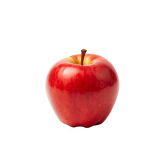 red apple isolated