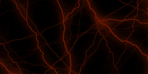 Massive lightning bolt with branches isolated on black background. Black marble texture for background. Lightning bolt. thunder lighting on black sky. 3d illustration, lightning, storm, thunder set