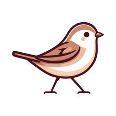 
sparrow illustration design