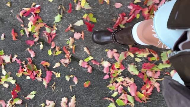 Pov, Ootd, Park, Leaves