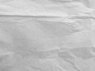 Wrinkled White Paper Texture Background for Vintage and Grunge Design