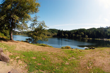 Lake Aberdeen on a suny day