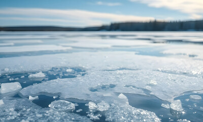 winter landscape with snow Image Background 