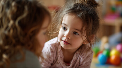 Children at kindergarten