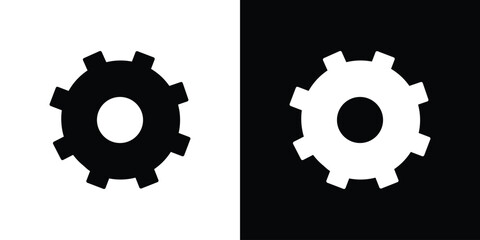 Cogwheel icon Concept. vector design and illustration.