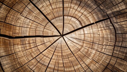 Fototapeta premium Wood cross-section close-up (1)