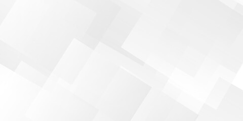 Abstract tech gradient white, gray overlap triangle geometric technology pattern. minimal rectangle randomly arranged white lines transparent background. luxury web overlapping presentation design.	
