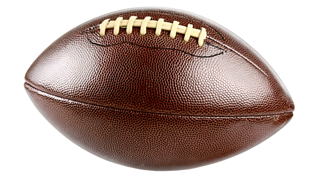 american football ball isolated on white background PNG 
