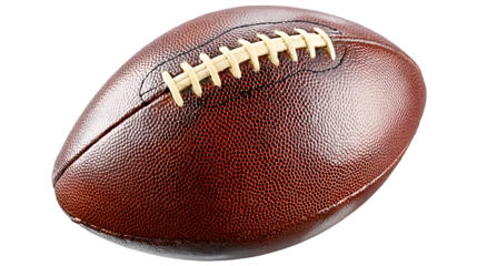 american football ball isolated on white background PNG